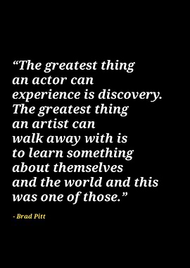 Brad Pitt quotes