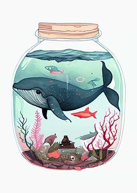 Sea Lives In The Bottle