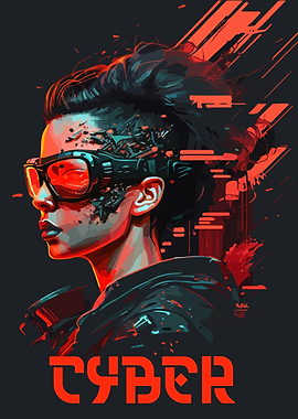 Red Girl Assassin Samurai