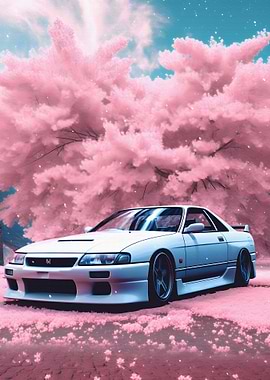 JDM Car Cherry Blossom