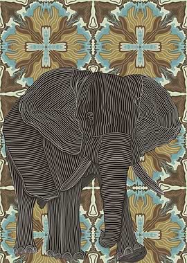 Majestic African Elephant