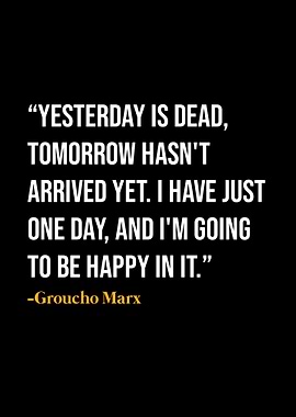 Groucho Marx Quote