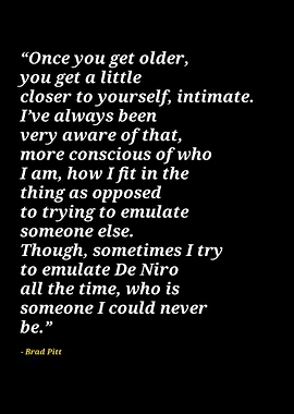 Brad Pitt quotes