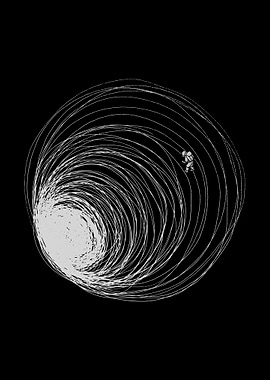 Black Hole Astronaut Lost