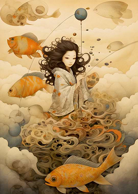 Fishing in the clouds