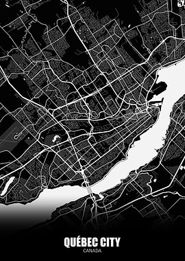 Quebec City Canada Map