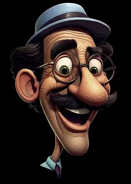 Groucho Marx caricature