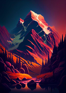 Surreal Nature Landscape
