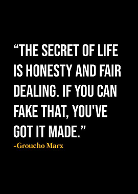 Groucho Marx Quote