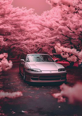 JDM Car Cherry Blossom