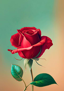 Red Rose Art