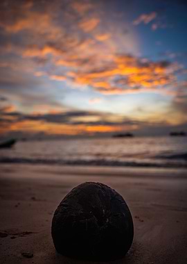 Koh Tao sunset Coconut
