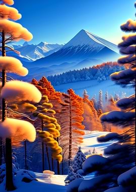 ILLUSTRATION MOUNTAIN