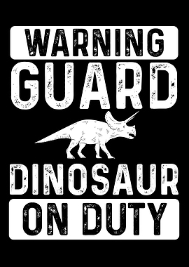 Warning triceratops on dut