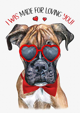 Boxer Dog Love