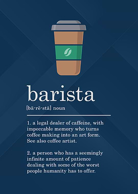 Funny Barista Definition