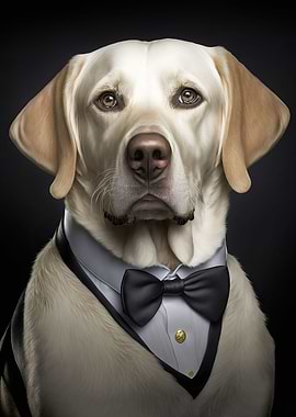 Well dressed Labrador 32