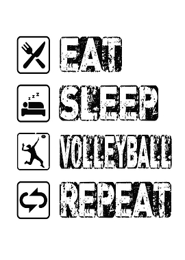 Eat Sleep Volleyball