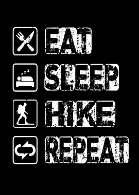 Eat Sleep Hike Repeat