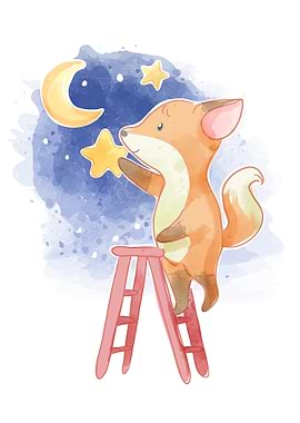 Fox climbing ladder