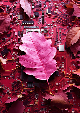 Circuitry Veiled in Leaves