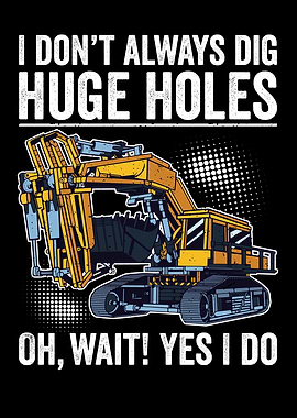 Funny Excavator Operator