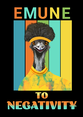 Humorous Emu Bird Pun