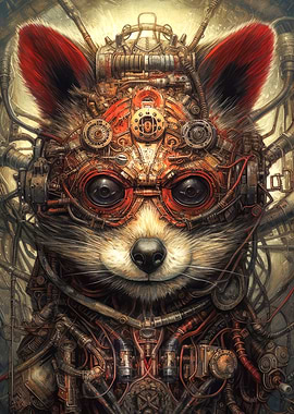 Biomechanical Raccoon