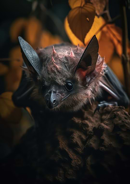 Swooping bat