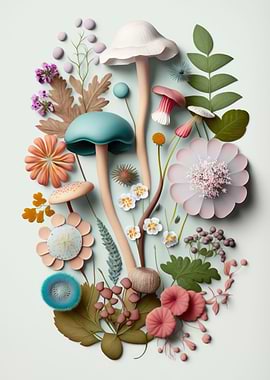 Still Life paddestoelen 6