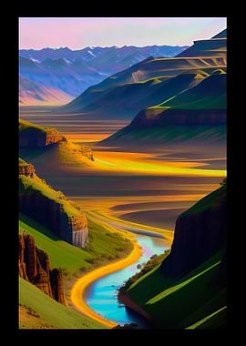 Mountain Trail Scenery