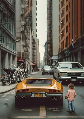 Kid Vintage Lamborghini