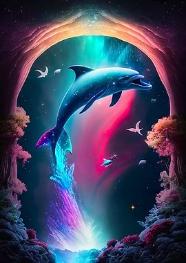 Fantasy dolphin