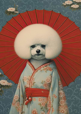 Bichon Frise Geisha
