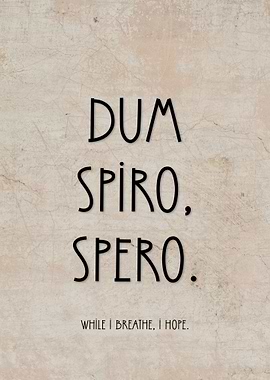 Latin Quote About Hope