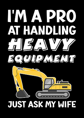 Excavator Operator Comic