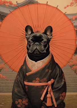 French Bulldog Geisha