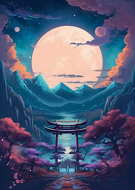 japanese moonlight