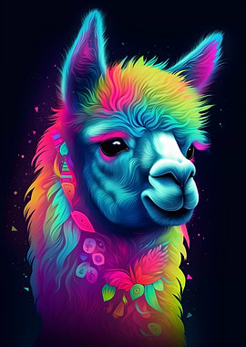 Neon Alpaca