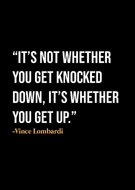 Vince Lombardi Quote