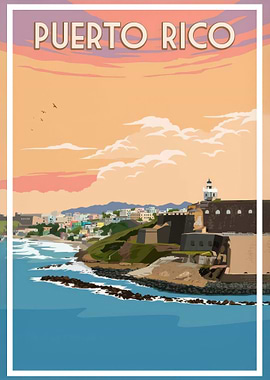 Puerto Rico Travel Art