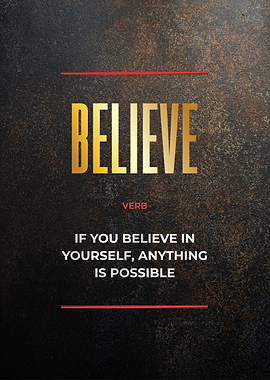 believe motivational