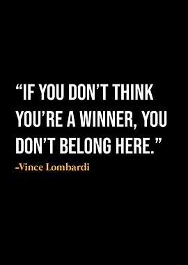 Vince Lombardi Quote