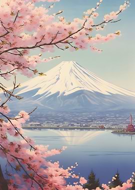 Cherry Blossom Fuji