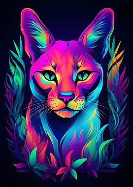 Neon Caracal