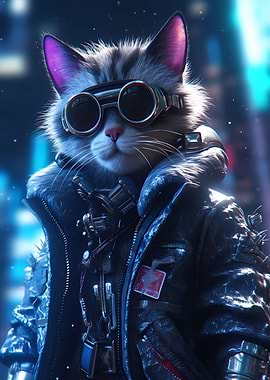 The Mercenary Cyber Cat