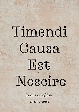 Latin Quote Ignorance