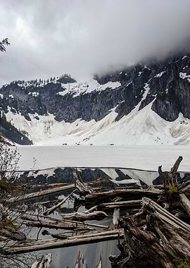 Lake Serene snow covered