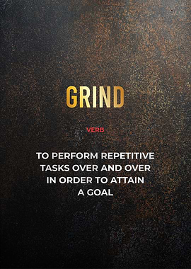 grind success motivational