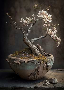 Bonsai Tree Still Life 2